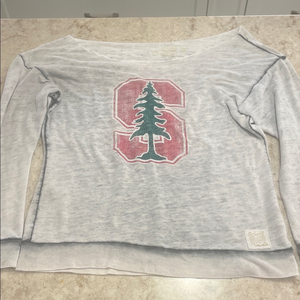 Reversible Stanford Vintage-Style Sweatshirt
